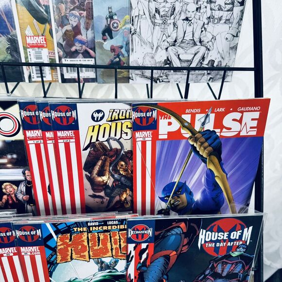 HOUSE OF M 1-8 and Crossovers lot 2005 Marvel X-Men Avengers Hulk Wolverine - Picture 5 of 16